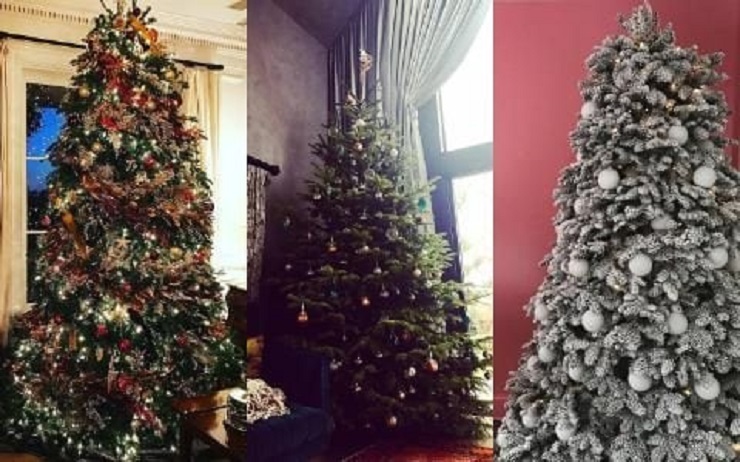 The best Celebrity Christmas trees – from Beyoncé to Wayne Rooney via the White House