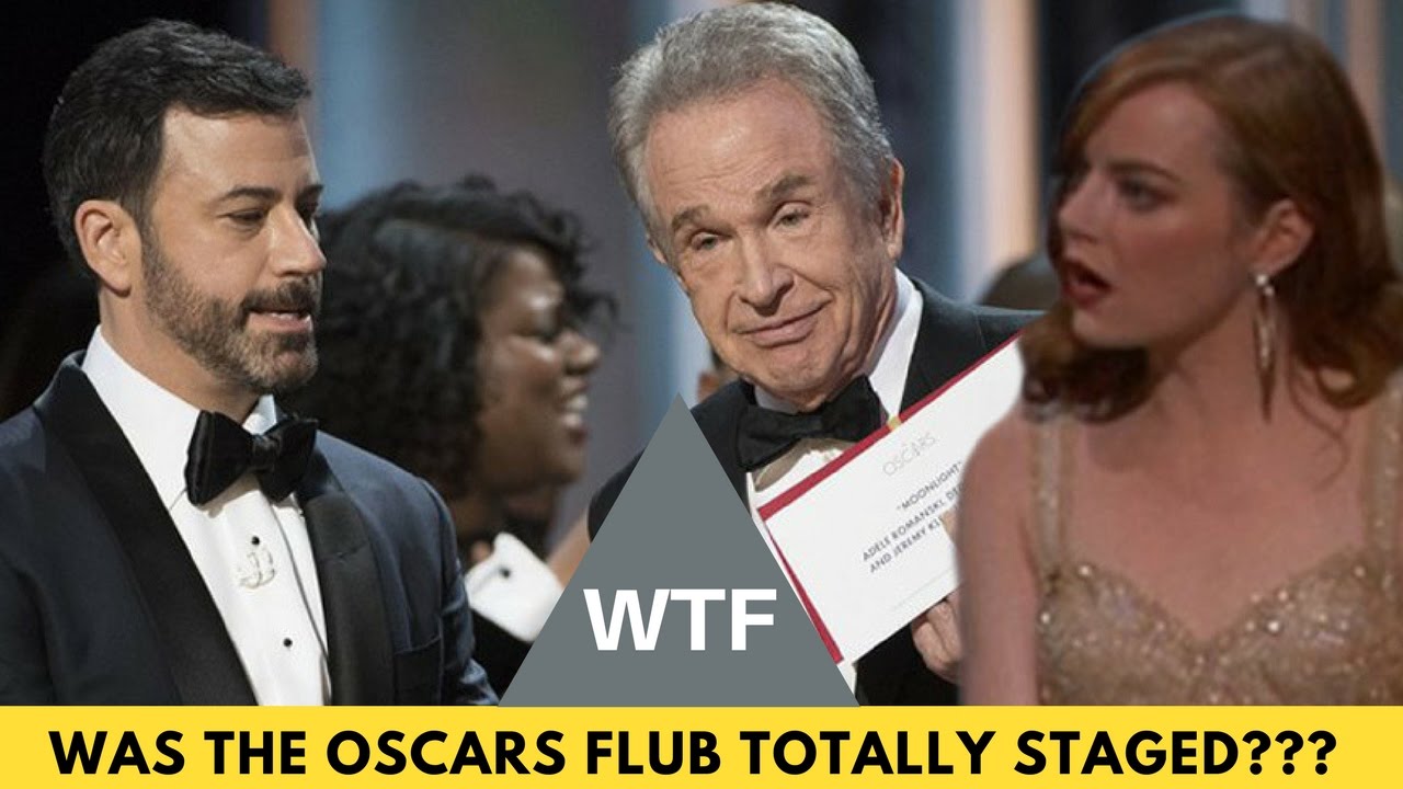 WTF! Was the Oscars Flub totally Staged?