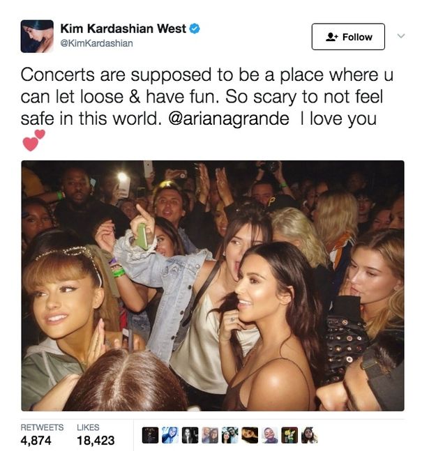 Kim Kardashian slammed over ‘tasteless’ tribute to Ariana Grande and victims of Manchester terror attack