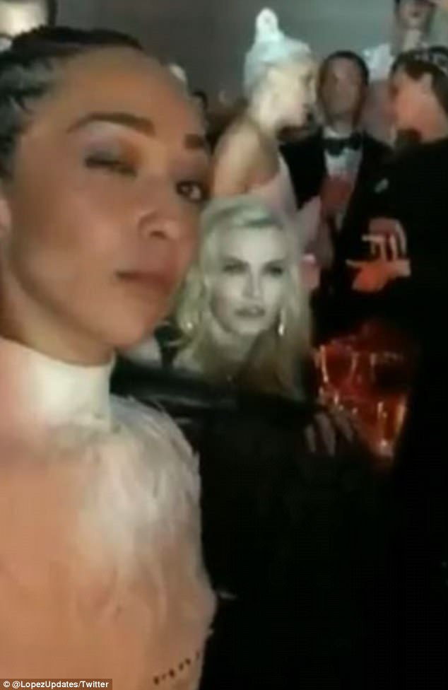 Madonna’s reaction to Katy Perry’s Bon Appetite at the Met Gala