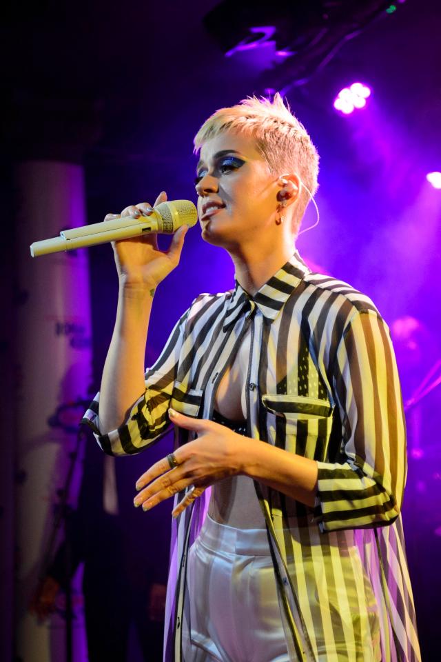 Katy Perry breaks down in tears as she pays tribute to Manchester victims at intimate London gig