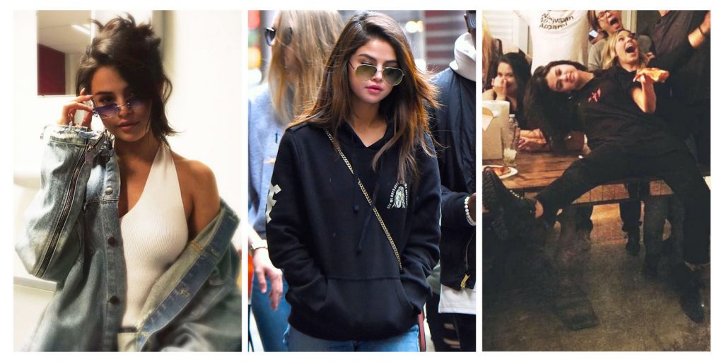 Selena Gomez Really Loves Wearing The Weeknd’s Clothes