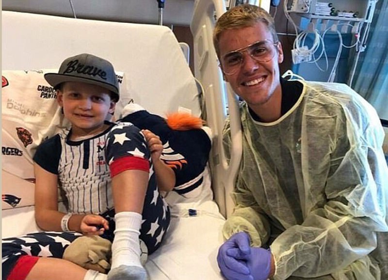 Justin Bieber Visits Sick Kids at Hospital: ‘I Never Knew he had This Big of a Heart’— See Selfies