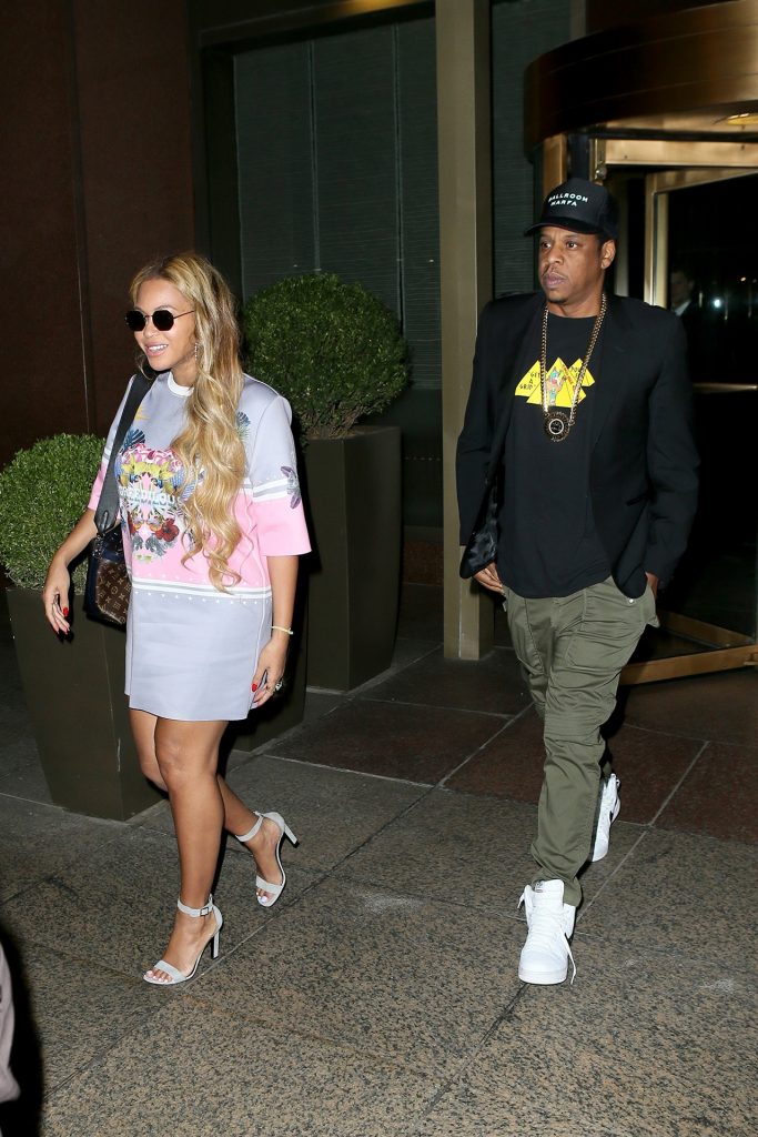 Beyonce and Jay Z spotted leaving Solange’s concert in NYC