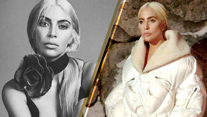 Kim Kardashian fans ACCUSE Lady Gaga of Copying THIS Look