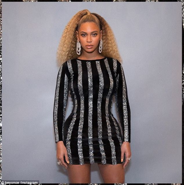 Beyonce sizzles as she showcases her curves in behind-the-scenes photos from Sports Illustrated Award Show