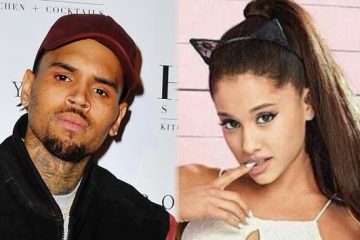 Ariana Grande Fans think Chris Brown STOLE her Pic for Album Cover