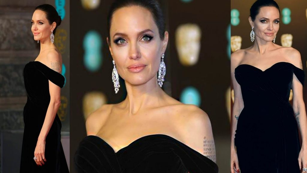 Stunning Angelina Jolie at BAFTA – 2018