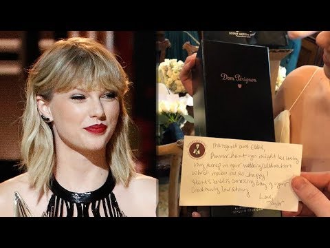 Taylor Swift surprises Newlywed Couple with THIS Sweet Gift