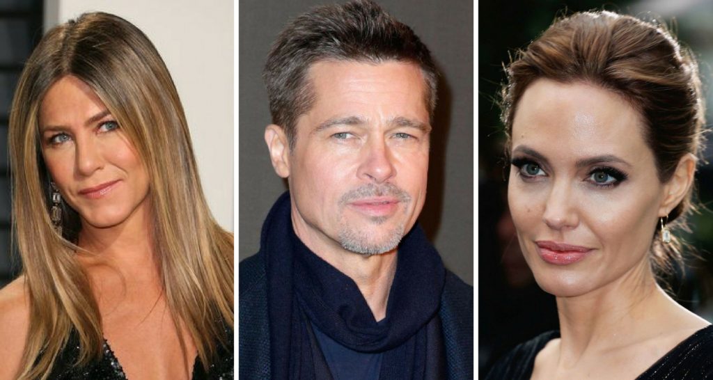 Brad Pitt freak outs over Angelina Jolie and Jennifer Aniston’s public showdown