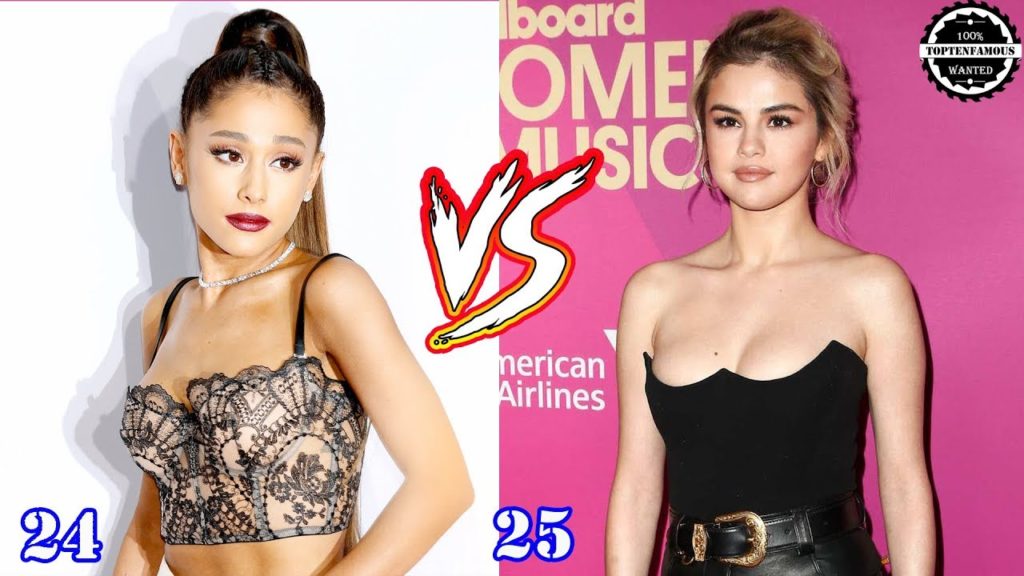 Ariana Grande vs Selena Gomez | Transformation from 0 to 26 Years Old