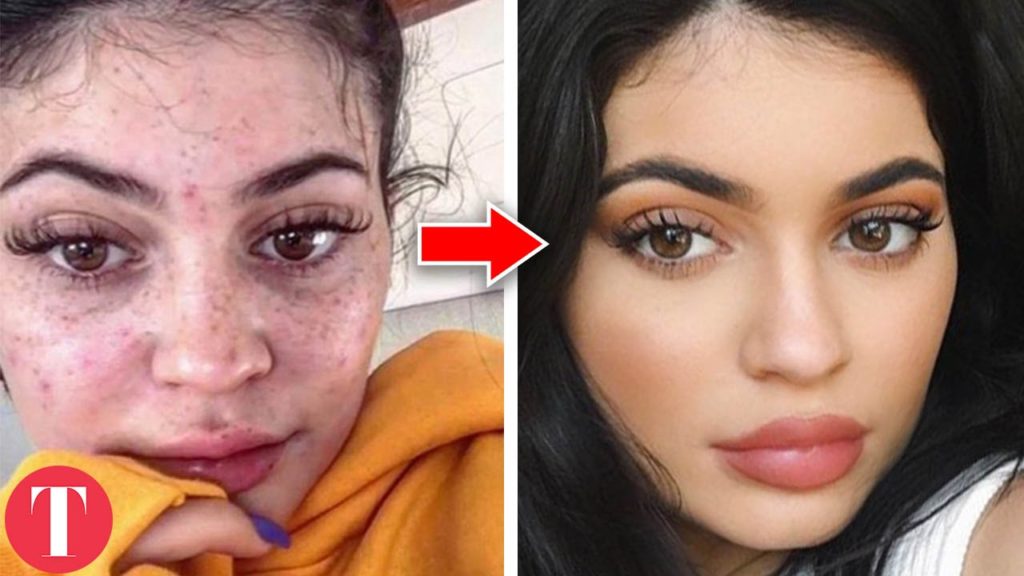 10 Celebs who look totally DIFFERENT without Makeup