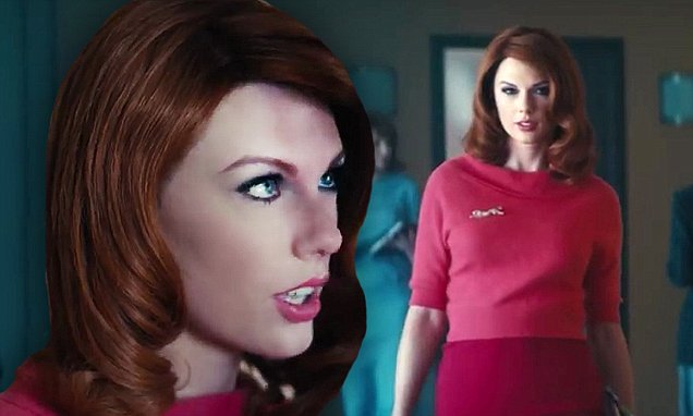 Taylor Swift transforms into a Redhead in teaser for Sugarland’s new Babe Music Video