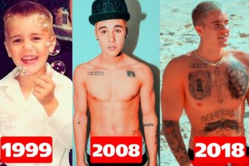 Justin Bieber Transformation from 1 to 24 Years Old