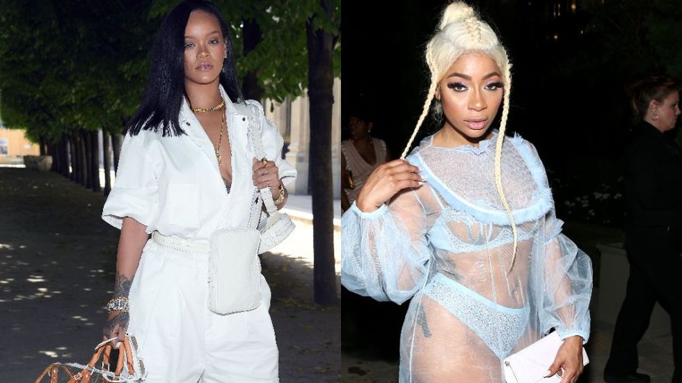 Rihanna Meeting Tommie Lee in the Streets of Paris is Everything You’d Want to See!!!