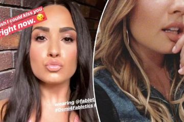 Demi Lovato ditches her dark tresses and goes Blonde as she shows off new look in Instagram