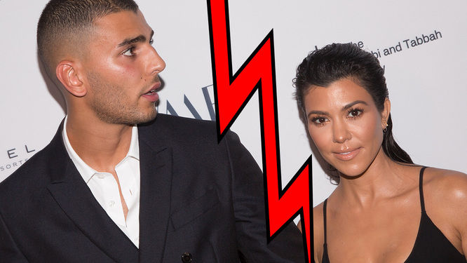 Kourtney Kardashian breaks up with Younes Bendjima!