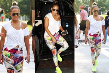 Jennifer Lopez hits up gym before Alex Rodriguez at Fenway Park