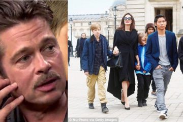 Brad Pitt terrified that Angelina will flee to Britain with their children