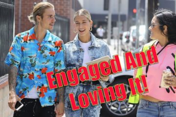 EXCLUSIVE – Justin Bieber and Hailey Baldwin give the sweetest Interview to Fans on the Street!