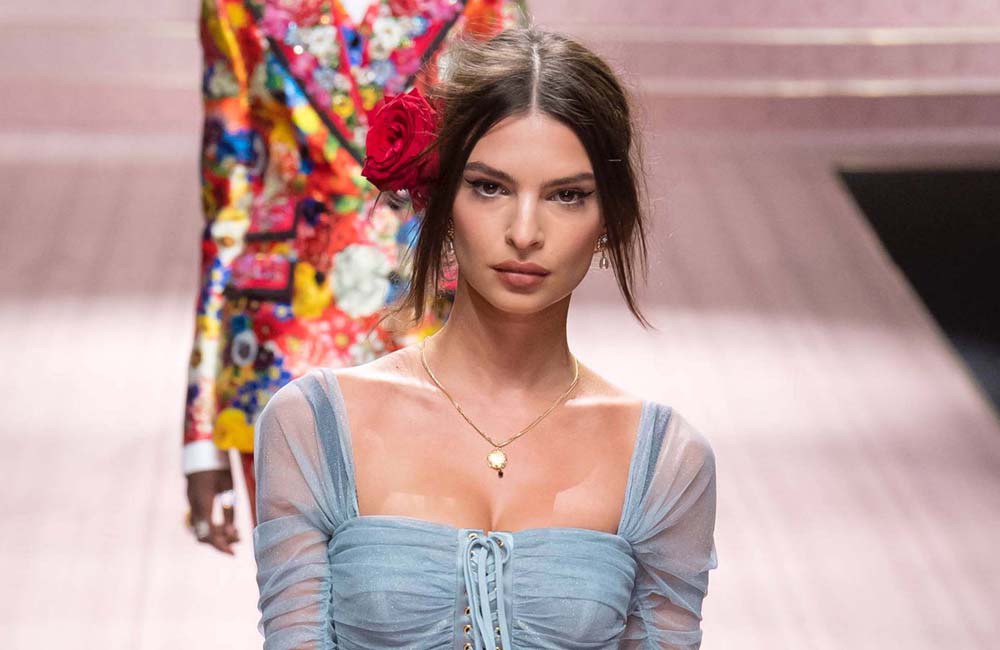 Emily Ratajkowski & Ashley Graham go inside Dolce & Gabbana’s Spring 2019 Fashion Show