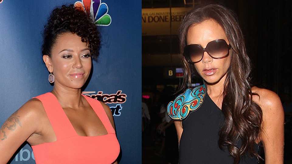 Mel B & Victoria Beckham at War