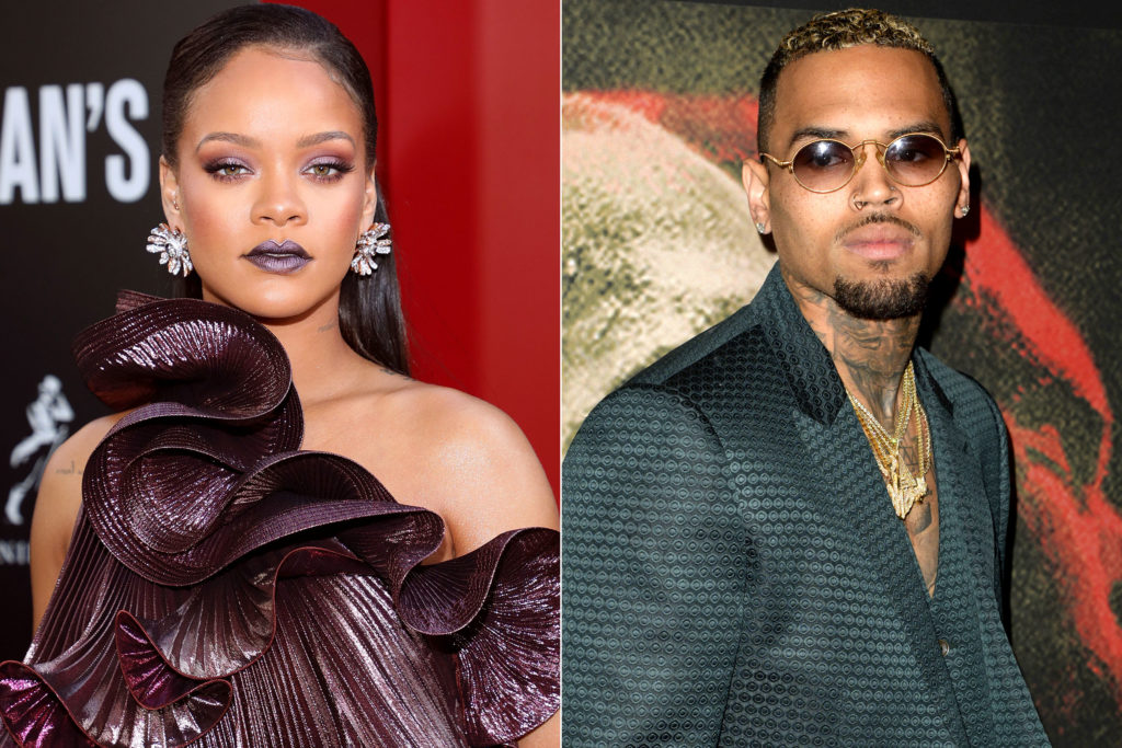 Chris Brown’s comment on Sexy Rihanna Pic upsets Fans