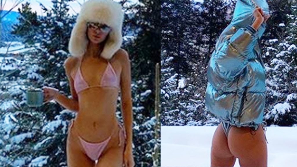 Kourtney Kardashian & Kendall Jenner Post Sizzling  Photos from Aspen Trip!