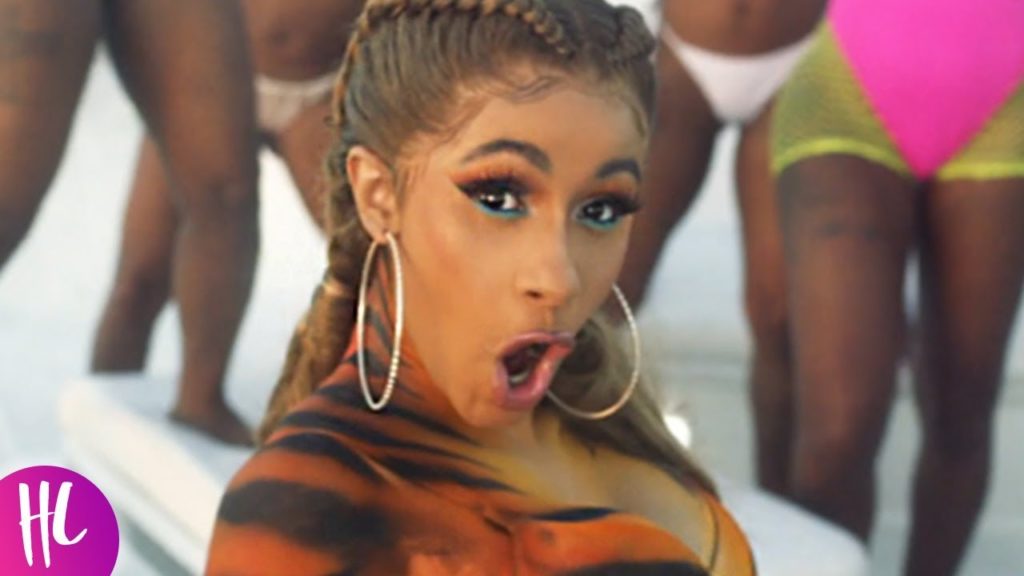 Cardi B slammed for nearly Exposing herself in New Video