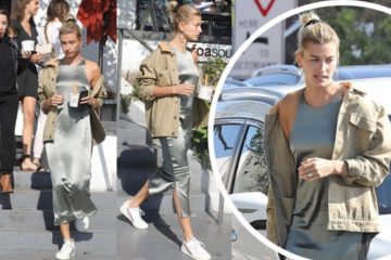 Hailey Baldwin joined Justin Bieber’s mom Pattie Mallette for a frozen yoghurt