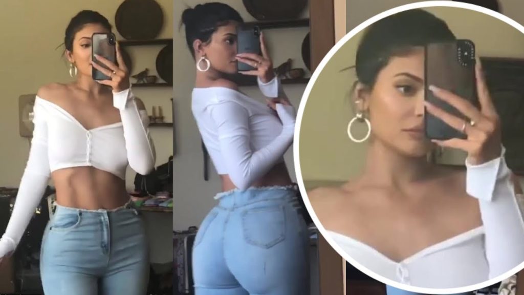 Kylie Jenner showcases her curves in crop top as she gets a good look