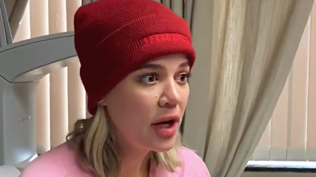 Khloe Kardashian Emotional reaction to Tristan & Jordyn Scandal on KUWTK