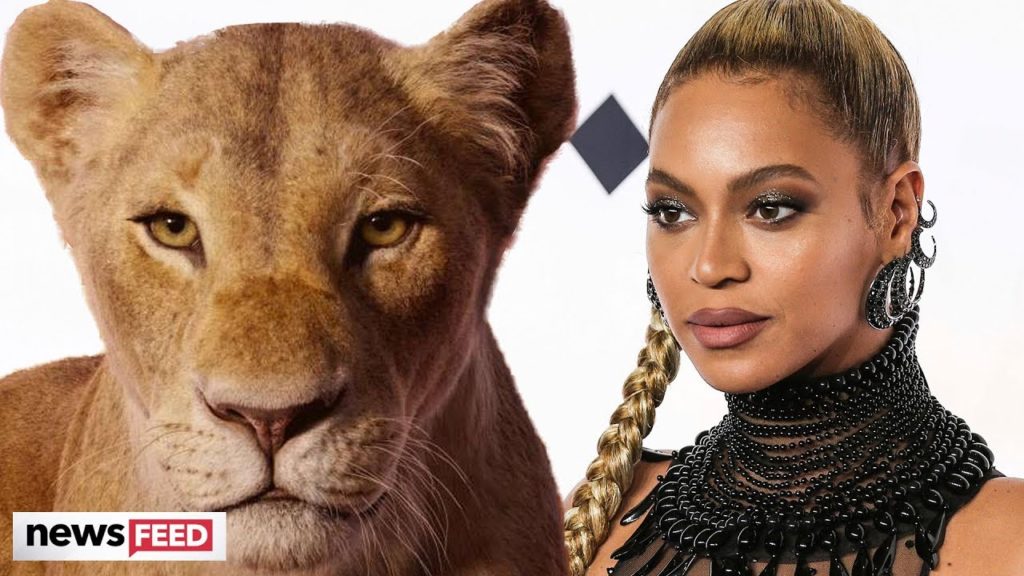 Beyoncé meets her Live Action Lion King Character!