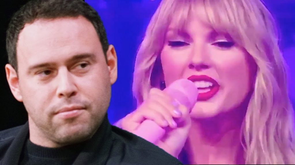 Taylor Swift  throws Major Shade at Scooter Braun during Amazon Prime Performance!