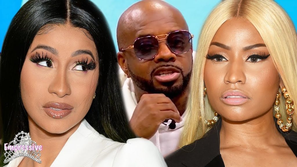 Cardi B and Nicki Minaj clap back at Jermaine Dupri for shading Female  Rappers