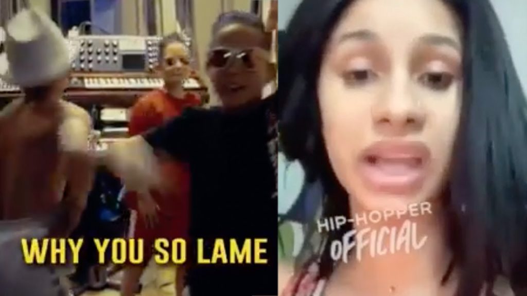 Cardi B attacks 10 year olds after they Drop hilarious Diss Track about her !