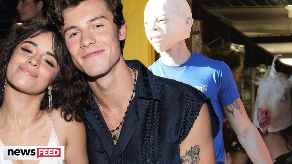 Shawn Mendes & Camila Cabello wear weird AF Masks to Troll Paparazzi!