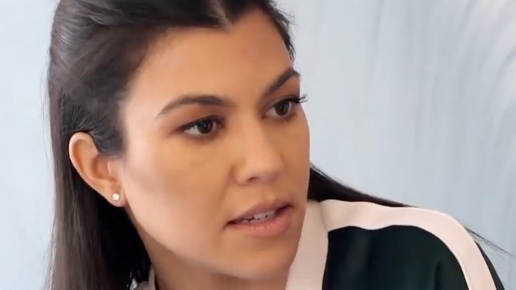 Kourtney Kardashian claps back at Mom-Shamers accusing of taking Her Kids out of School!